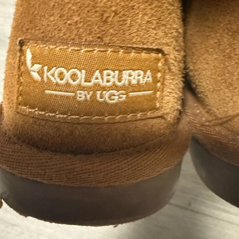 Koolaburra Tan Boots with Plush Lining